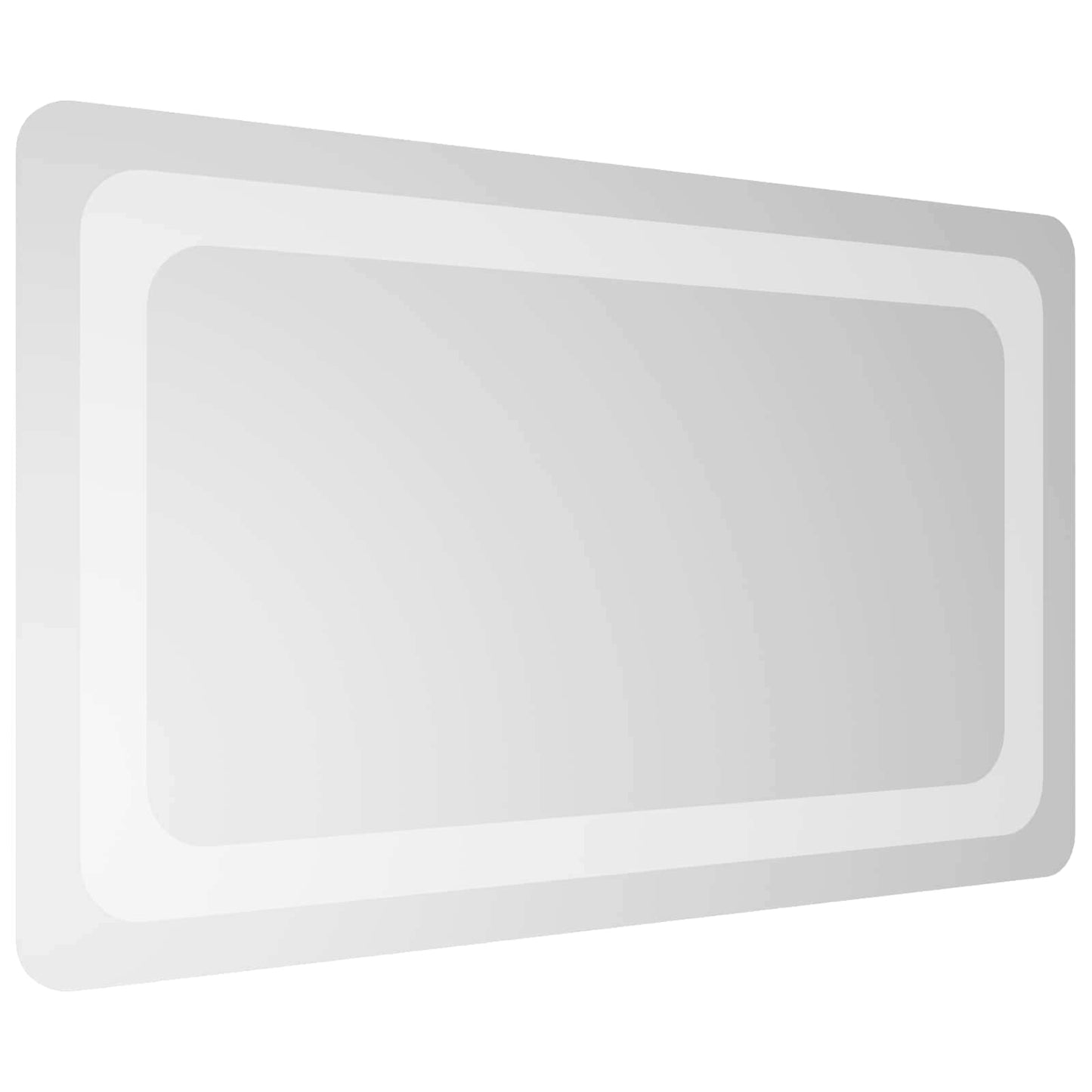 LED Badkamer Spiegel Transparant 50 x 30 cm gehard glas