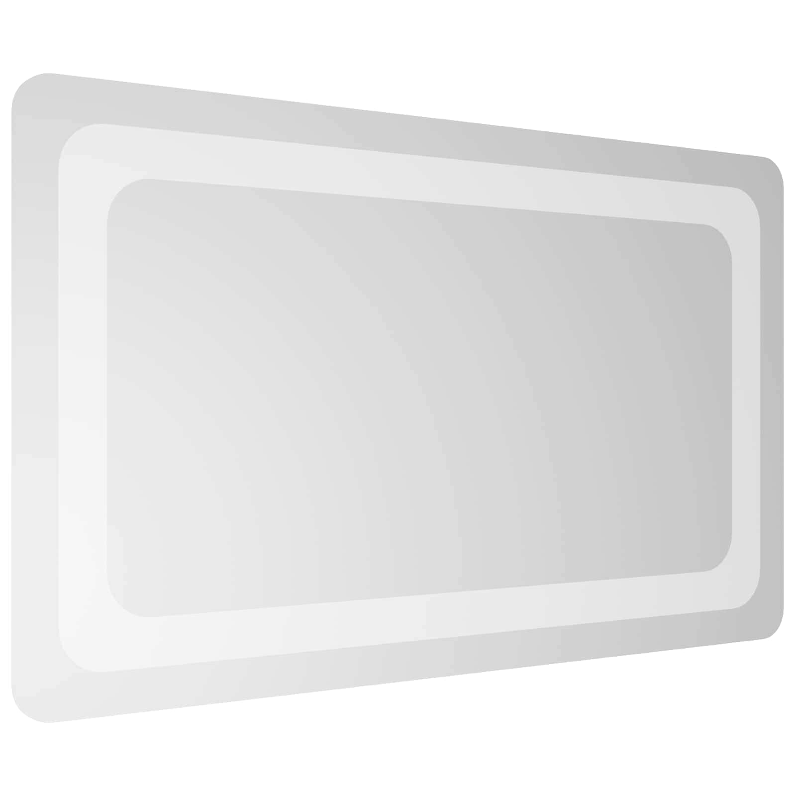 LED Badkamer Spiegel Transparant 50 x 30 cm gehard glas