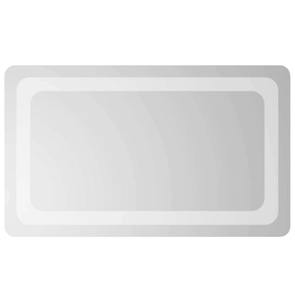 LED Badkamer Spiegel Transparant 50 x 30 cm gehard glas