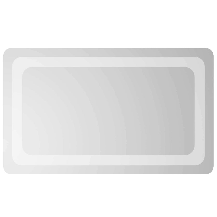 LED Badkamer Spiegel Transparant 50 x 30 cm gehard glas