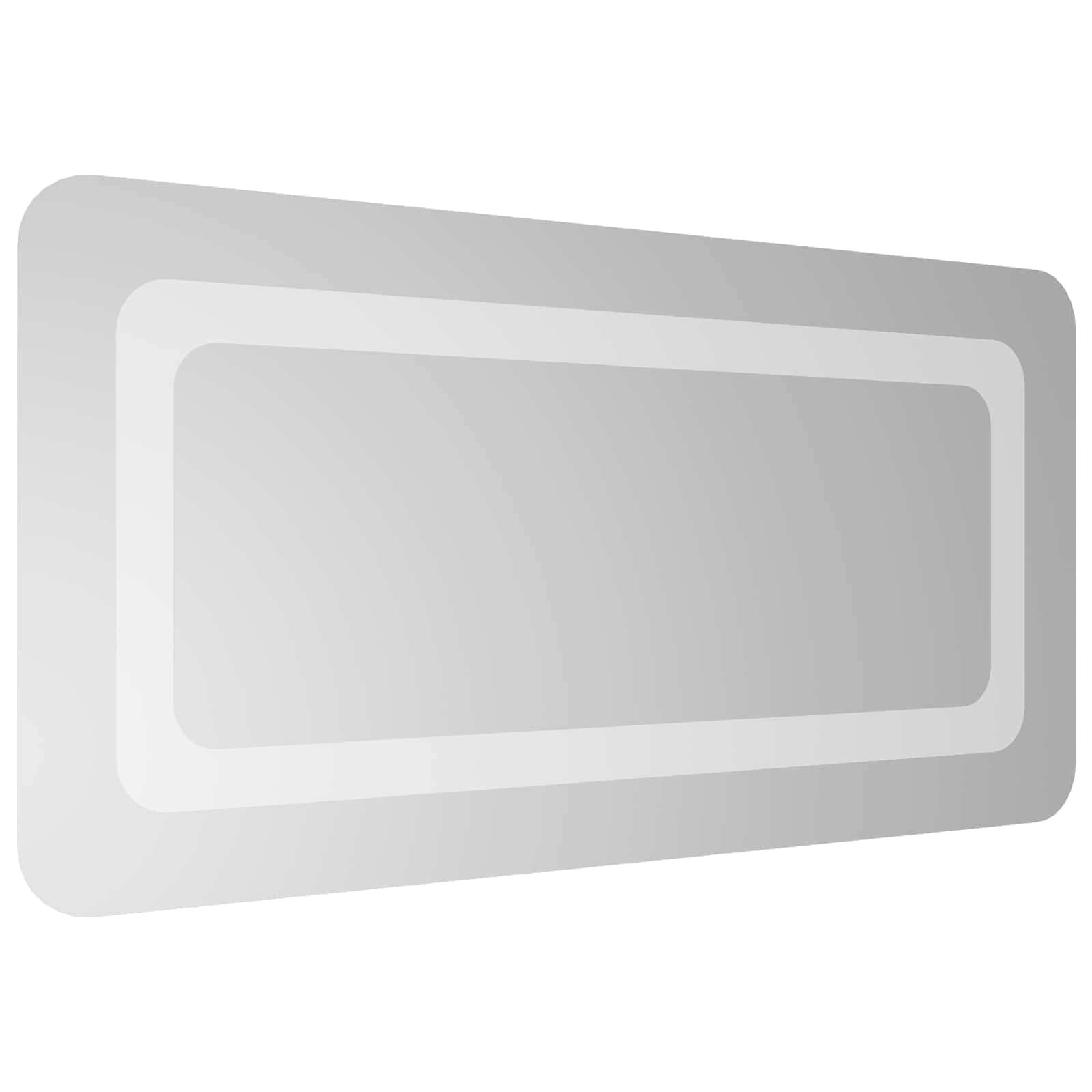 LED Badkamer Spiegel Transparant 60 x 30 cm gehard glas
