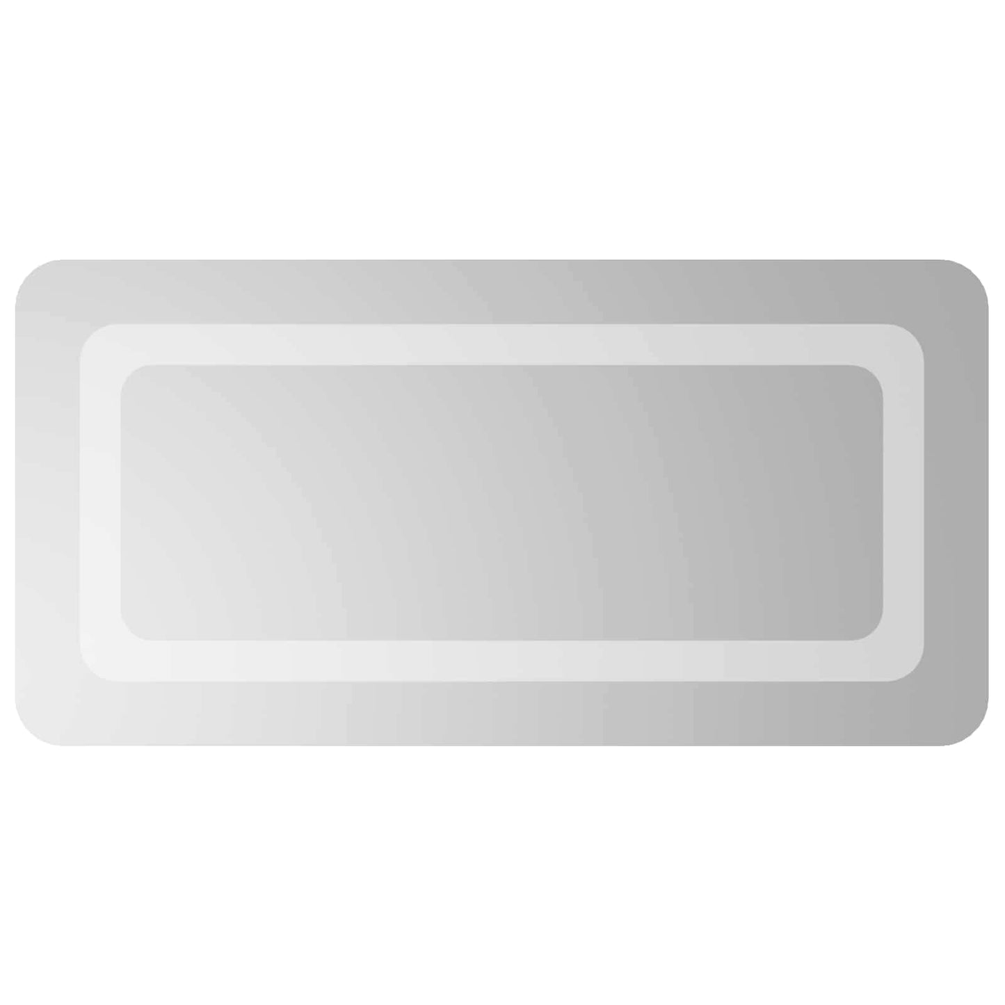 LED Badkamer Spiegel Transparant 60 x 30 cm gehard glas