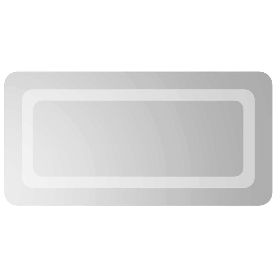 LED Badkamer Spiegel Transparant 60 x 30 cm gehard glas