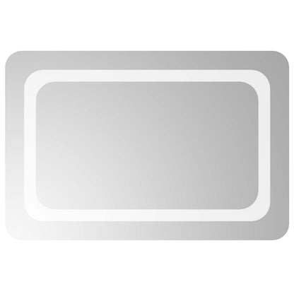 LED Badkamer Spiegel Transparant 60 x 40 cm gehard glas
