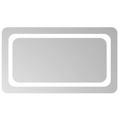 LED Badkamer Spiegel Transparant 70 x 40 cm gehard glas