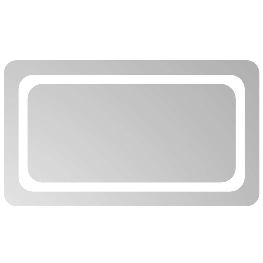 LED Badkamer Spiegel Transparant 70 x 40 cm gehard glas
