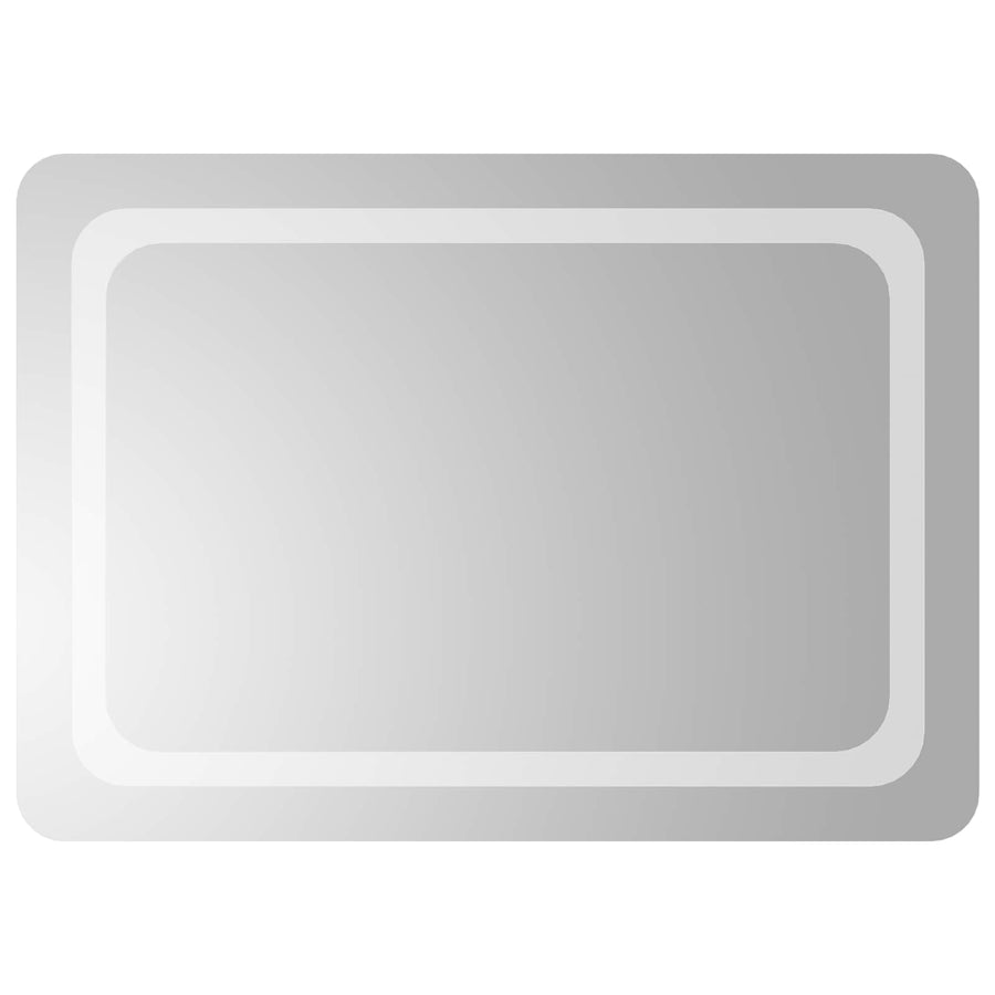 LED Badkamer Spiegel Transparant 70 x 50 cm gehard glas