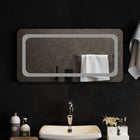 LED Badkamer Spiegel Transparant 80 x 40 cm gehard glas
