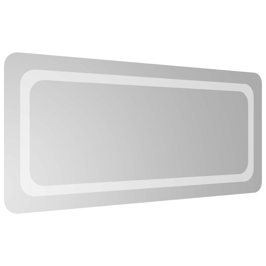 LED Badkamer Spiegel Transparant 90 x 40 cm gehard glas