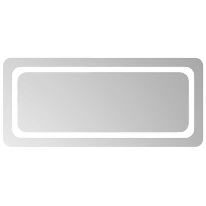 LED Badkamer Spiegel Transparant 90 x 40 cm gehard glas