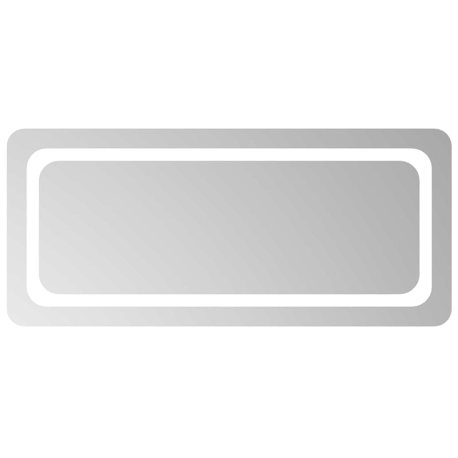 LED Badkamer Spiegel Transparant 90 x 40 cm gehard glas