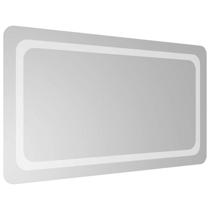 LED Badkamer Spiegel Transparant 90 x 50 cm gehard glas