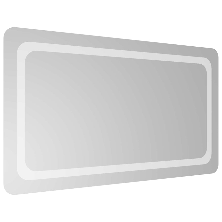 LED Badkamer Spiegel Transparant 90 x 50 cm gehard glas