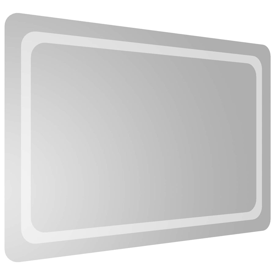 LED Badkamer Spiegel Transparant 90 x 60 cm gehard glas