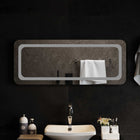 LED Badkamer Spiegel Transparant 100 x 40 cm gehard glas