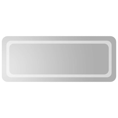 LED Badkamer Spiegel Transparant 100 x 40 cm gehard glas