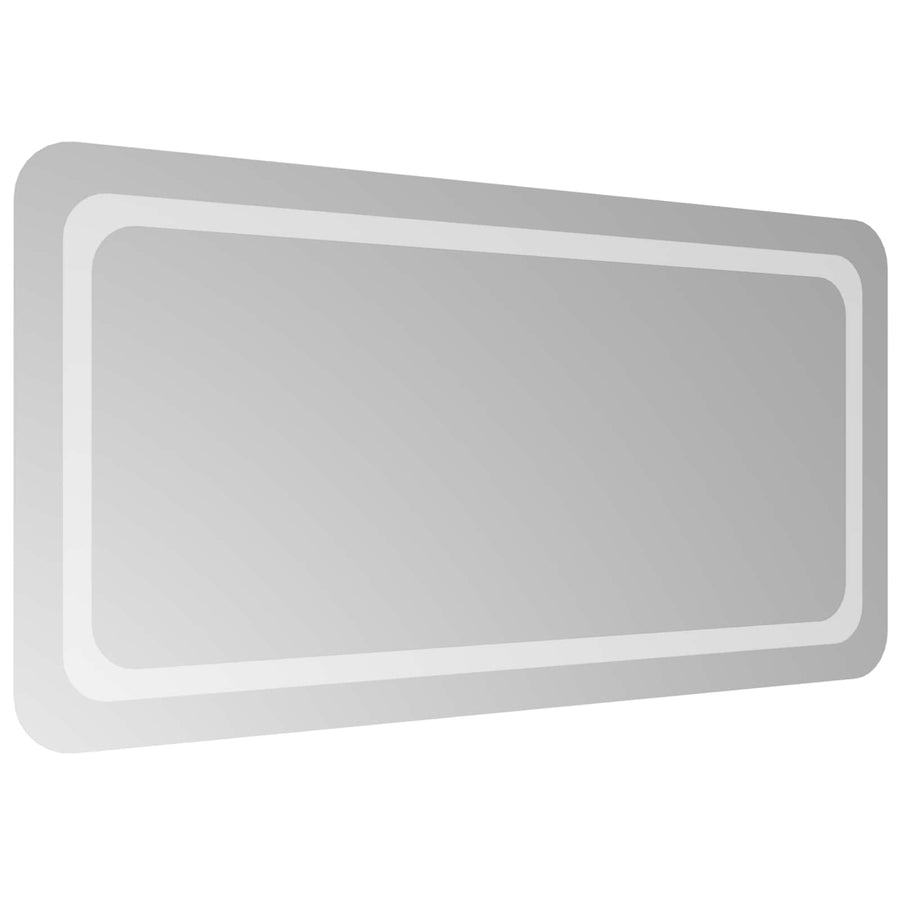 LED Badkamer Spiegel Transparant 100 x 50 cm gehard glas
