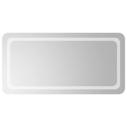 LED Badkamer Spiegel Transparant 100 x 50 cm gehard glas