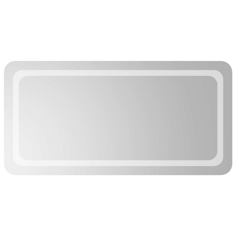 LED Badkamer Spiegel Transparant 100 x 50 cm gehard glas