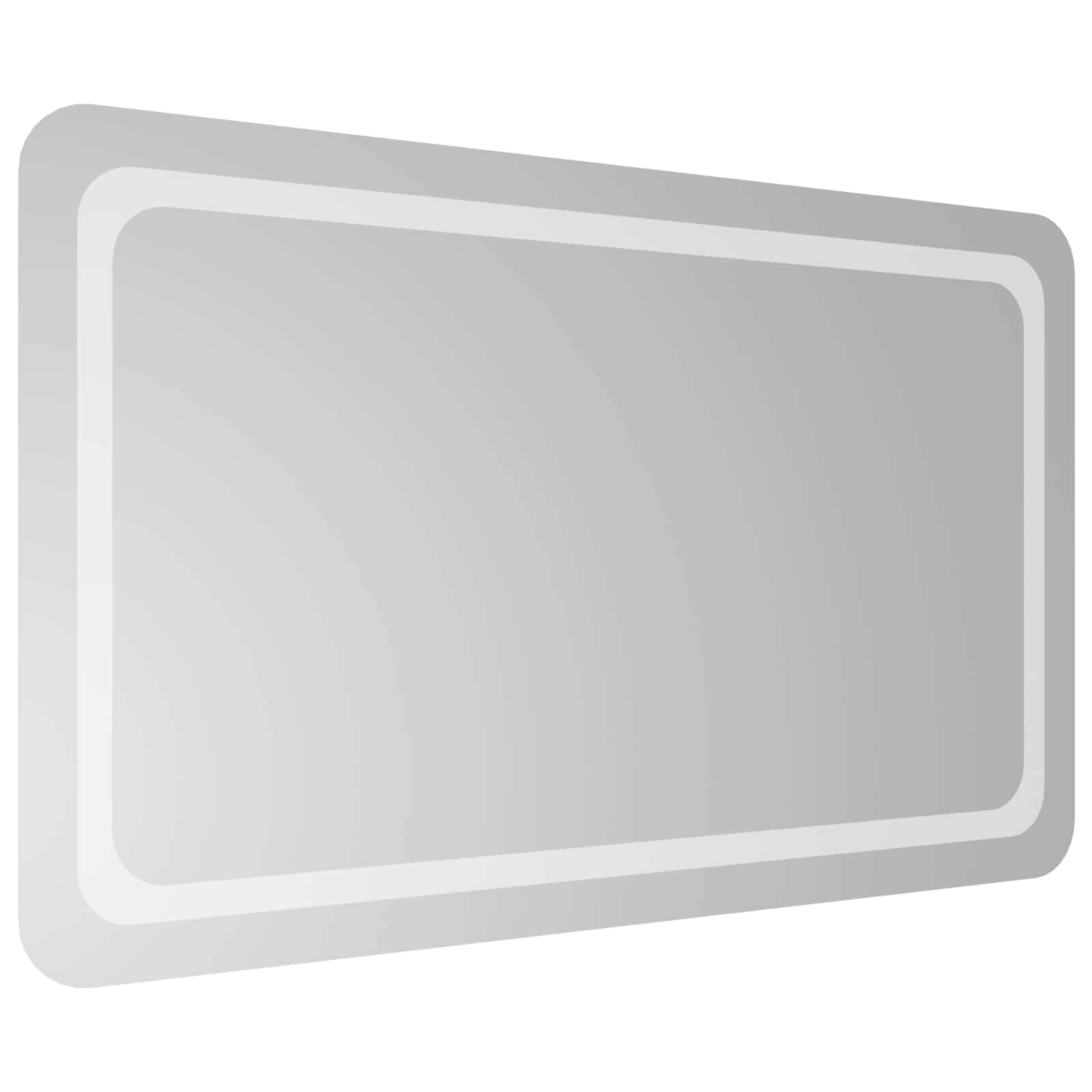 LED Badkamer Spiegel Transparant 100 x 60 cm gehard glas