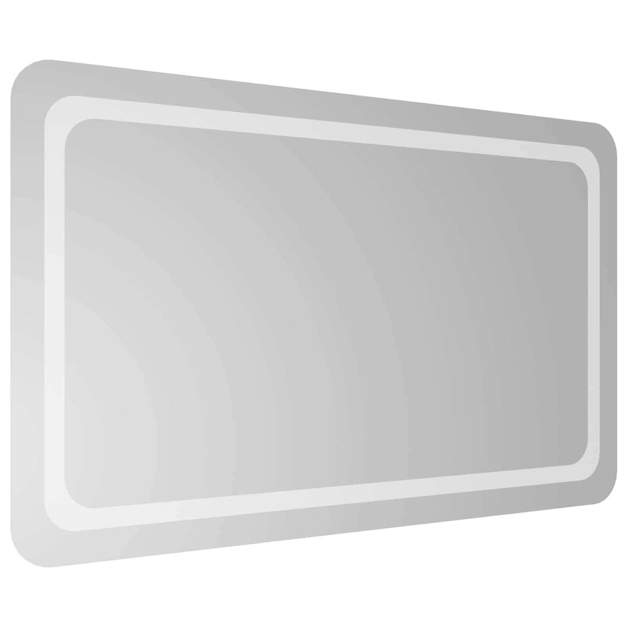 LED Badkamer Spiegel Transparant 100 x 60 cm gehard glas