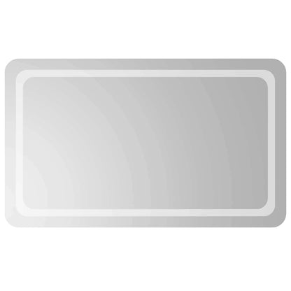 LED Badkamer Spiegel Transparant 100 x 60 cm gehard glas