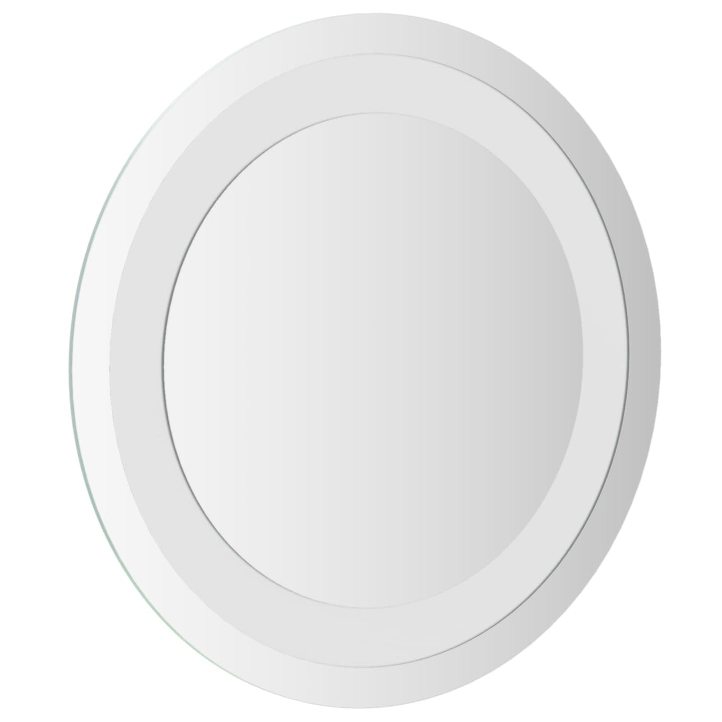 LED Badkamer Spiegel Transparant Ø 30 cm gehard glas