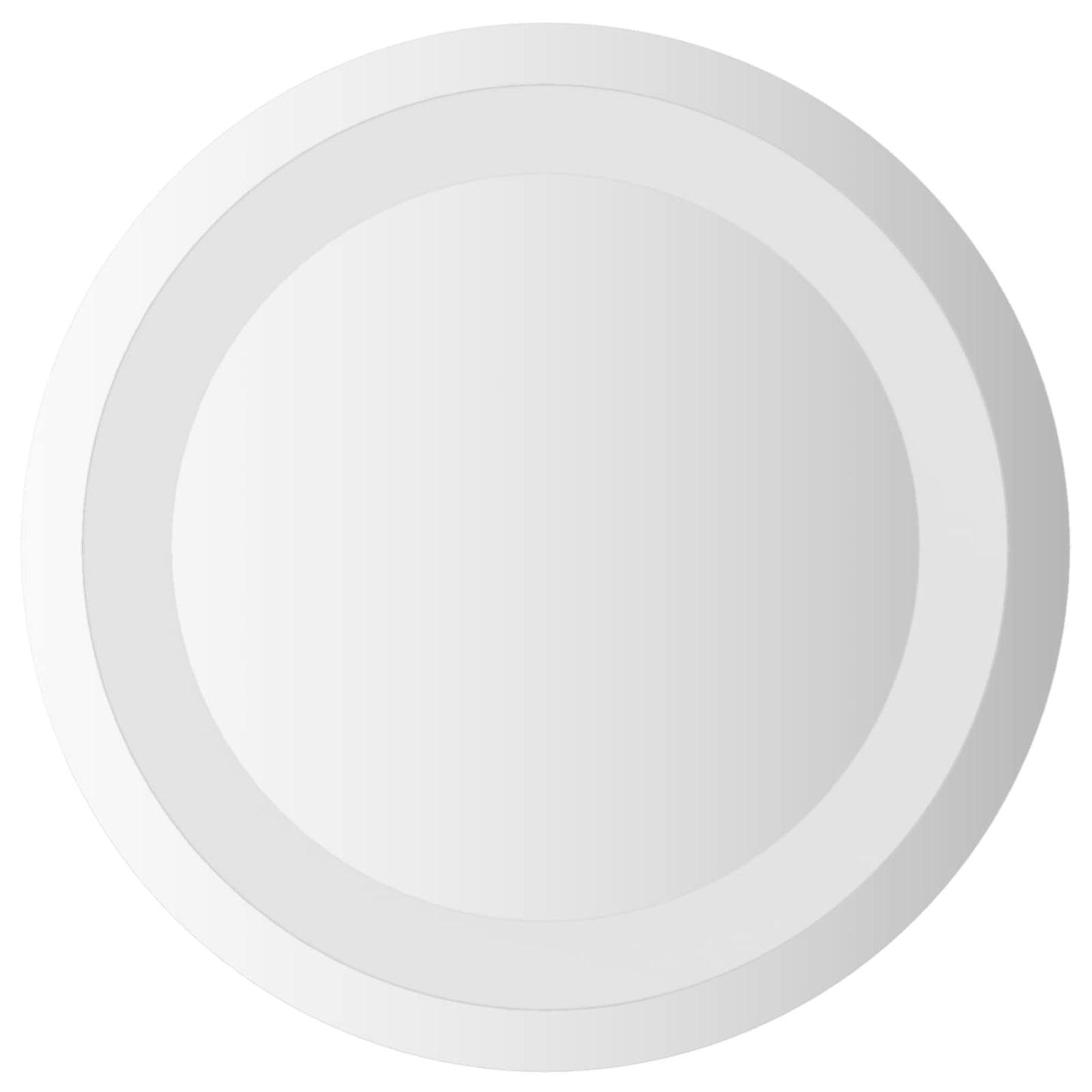 LED Badkamer Spiegel Transparant Ø 30 cm gehard glas