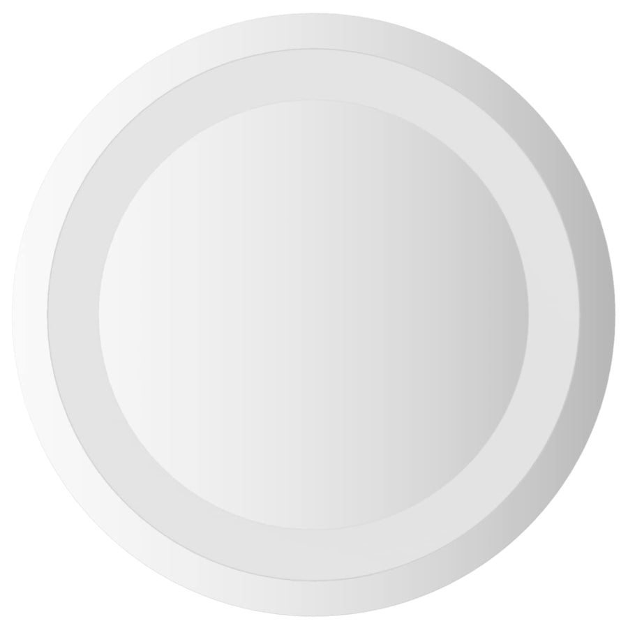 LED Badkamer Spiegel Transparant Ø 30 cm gehard glas