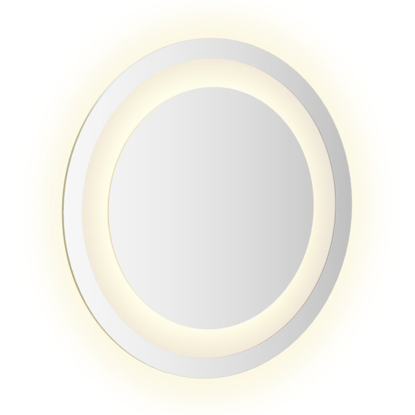 LED Badkamer Spiegel Transparant Ø 30 cm gehard glas