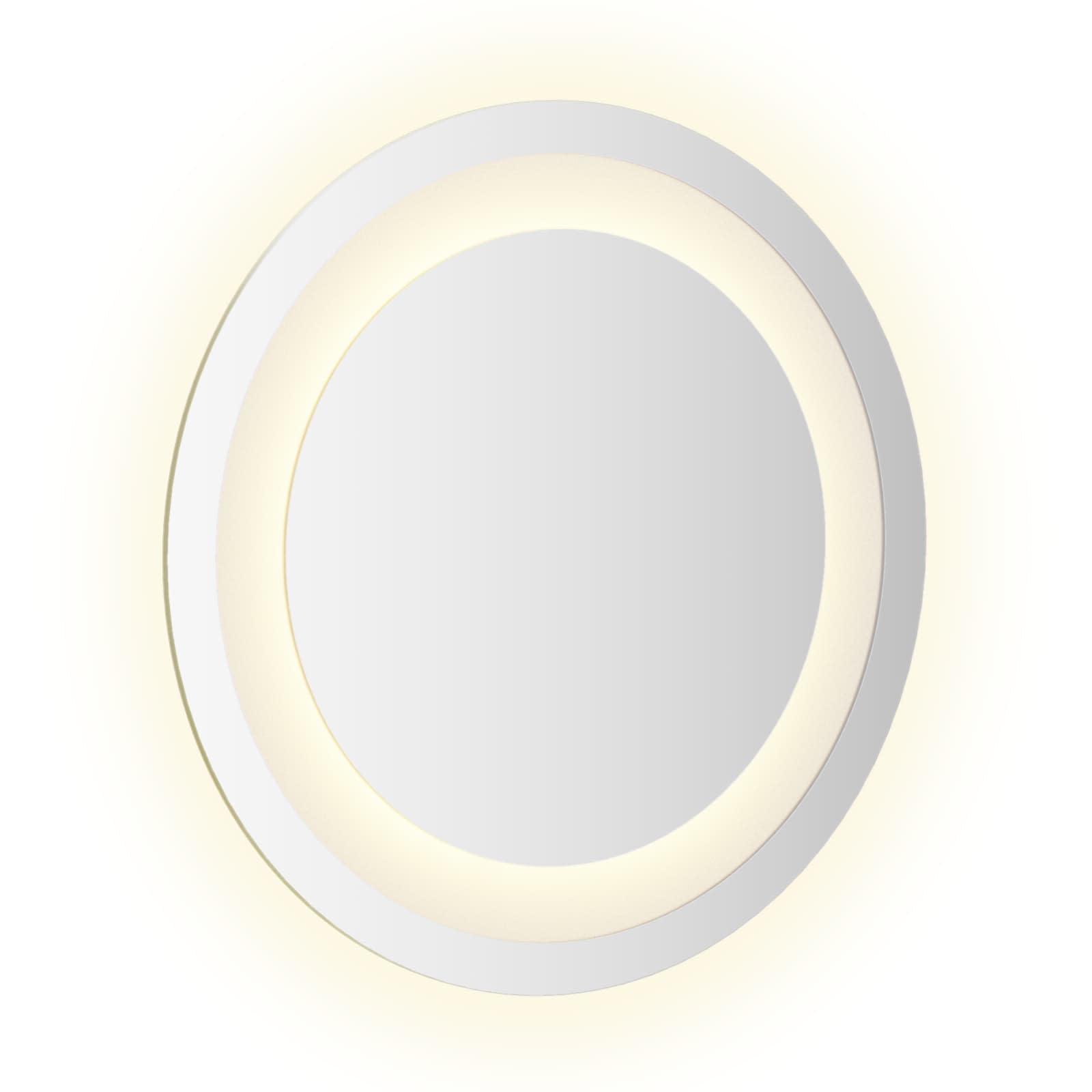 LED Badkamer Spiegel Transparant Ø 30 cm gehard glas