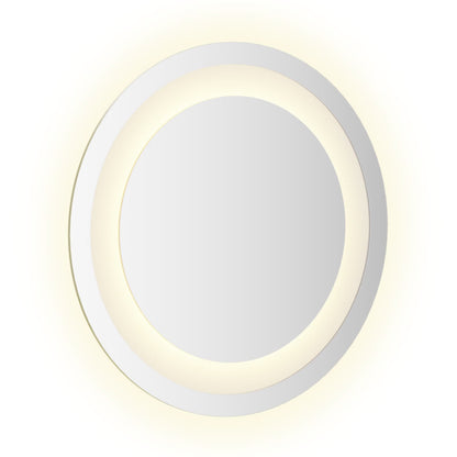 LED Badkamer Spiegel Transparant Ø 30 cm gehard glas