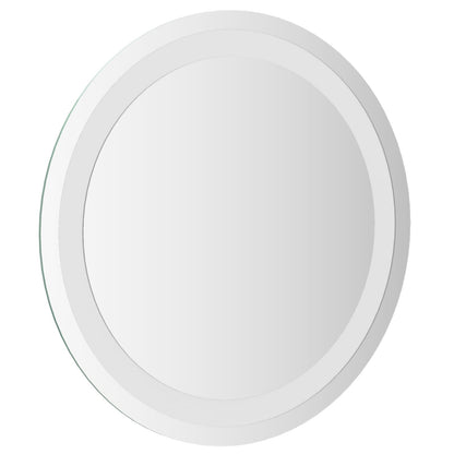 LED Badkamer Spiegel Transparant Ø 40 cm gehard glas