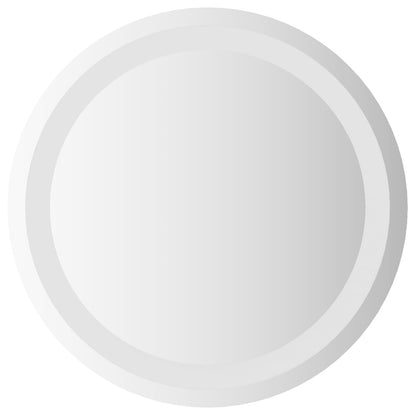 LED Badkamer Spiegel Transparant Ø 40 cm gehard glas