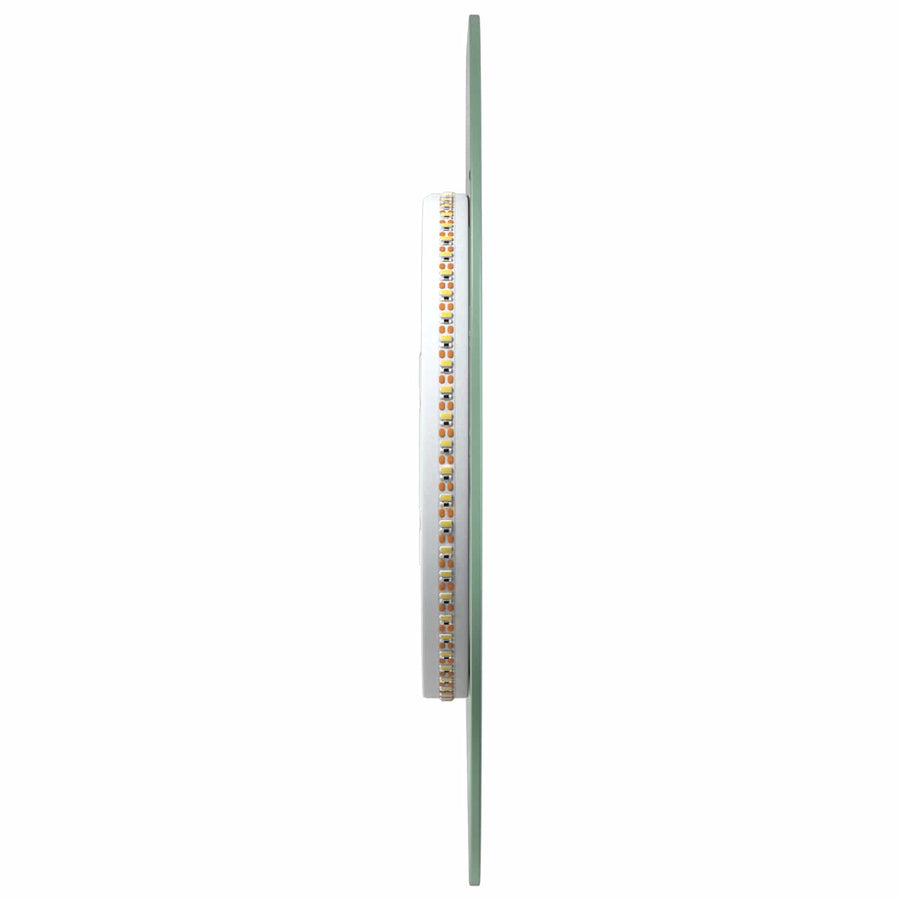 LED Badkamer Spiegel Transparant Ø 40 cm gehard glas