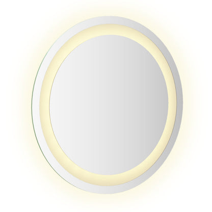LED Badkamer Spiegel Transparant Ø 40 cm gehard glas
