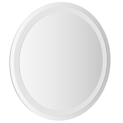 LED Badkamer Spiegel Transparant Ø 50 cm gehard glas