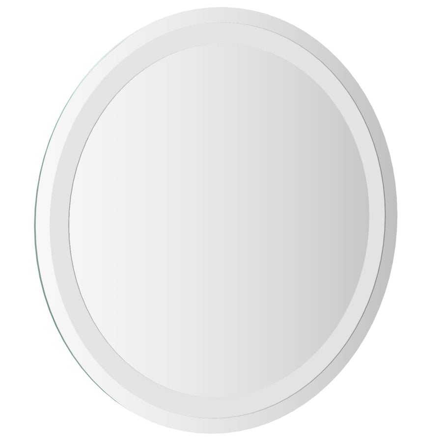LED Badkamer Spiegel Transparant Ø 50 cm gehard glas