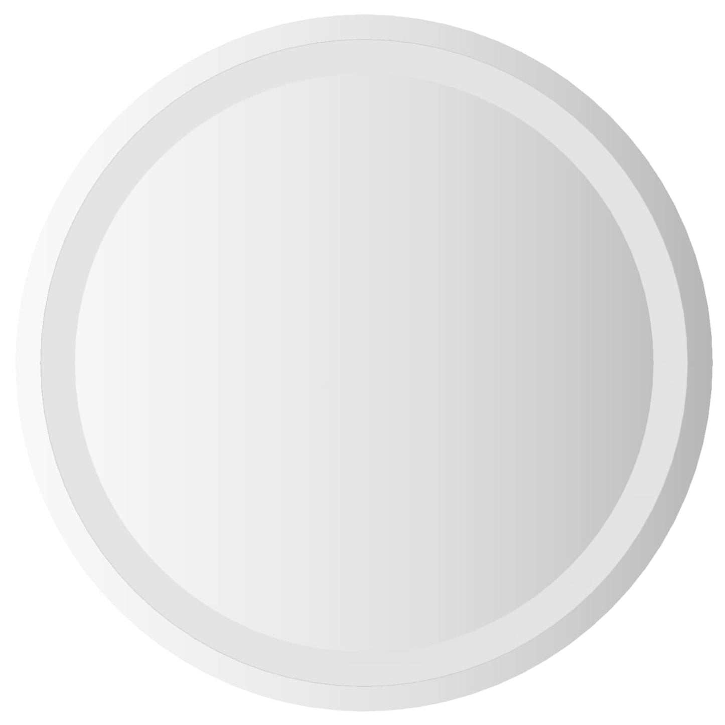 LED Badkamer Spiegel Transparant Ø 50 cm gehard glas