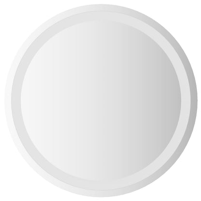 LED Badkamer Spiegel Transparant Ø 50 cm gehard glas