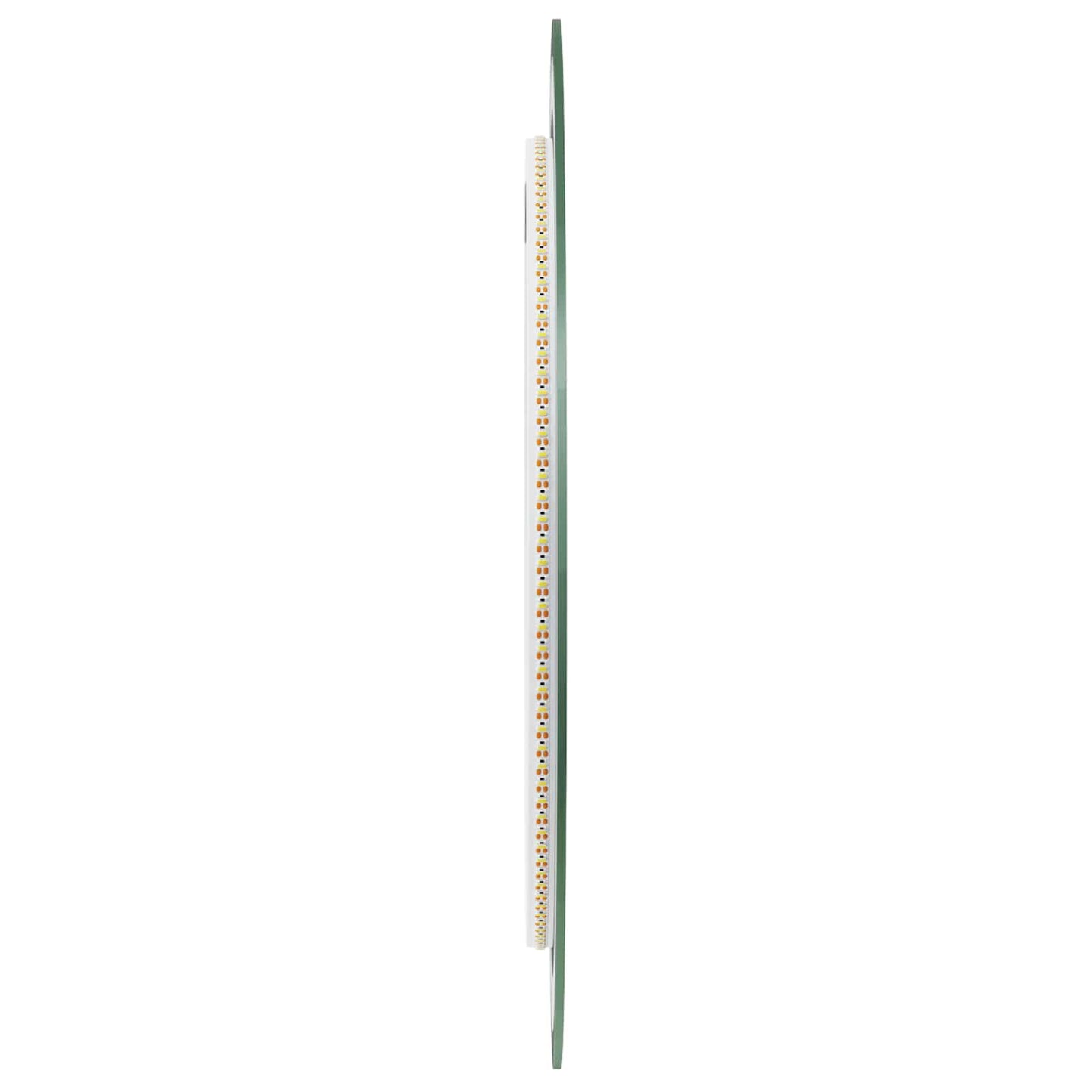 LED Badkamer Spiegel Transparant Ø 50 cm gehard glas