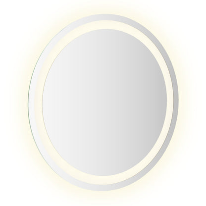 LED Badkamer Spiegel Transparant Ø 50 cm gehard glas