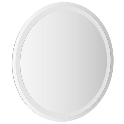 LED Badkamer Spiegel Transparant Ø 60 cm gehard glas