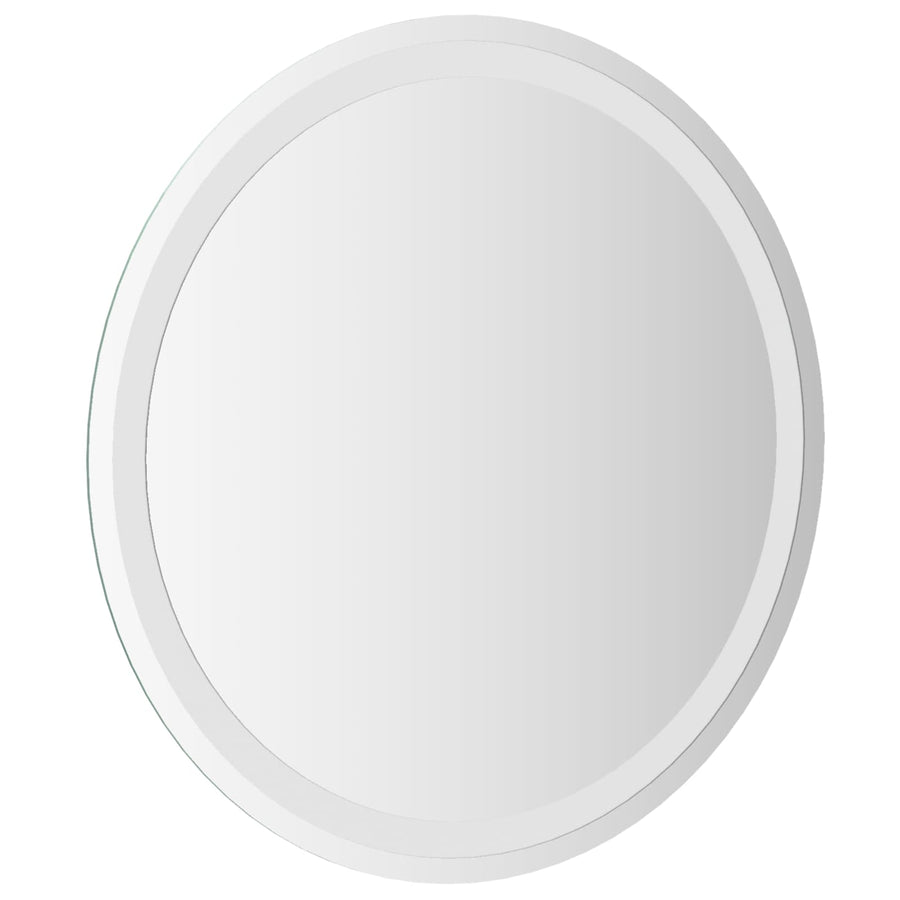 LED Badkamer Spiegel Transparant Ø 60 cm gehard glas