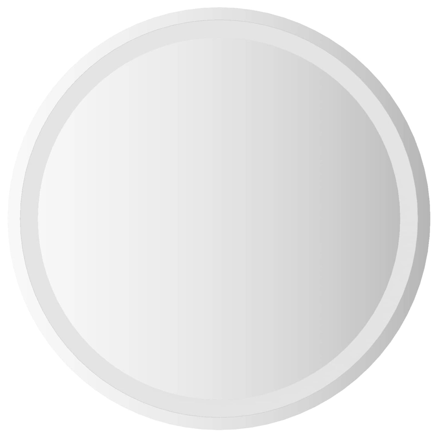 LED Badkamer Spiegel Transparant Ø 60 cm gehard glas