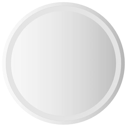 LED Badkamer Spiegel Transparant Ø 60 cm gehard glas