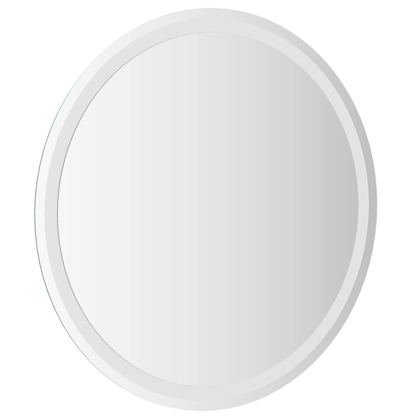 LED Badkamer Spiegel Transparant Ø 70 cm gehard glas