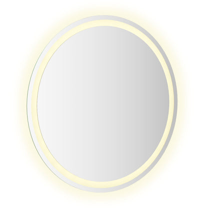LED Badkamer Spiegel Transparant Ø 70 cm gehard glas