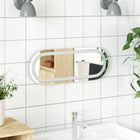 LED spiegel 40x15 cm transparant gehard glas