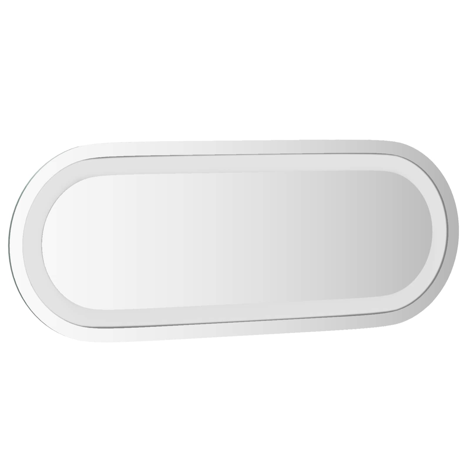 LED Badkamer Spiegel Transparant 40 x 15 cm gehard glas